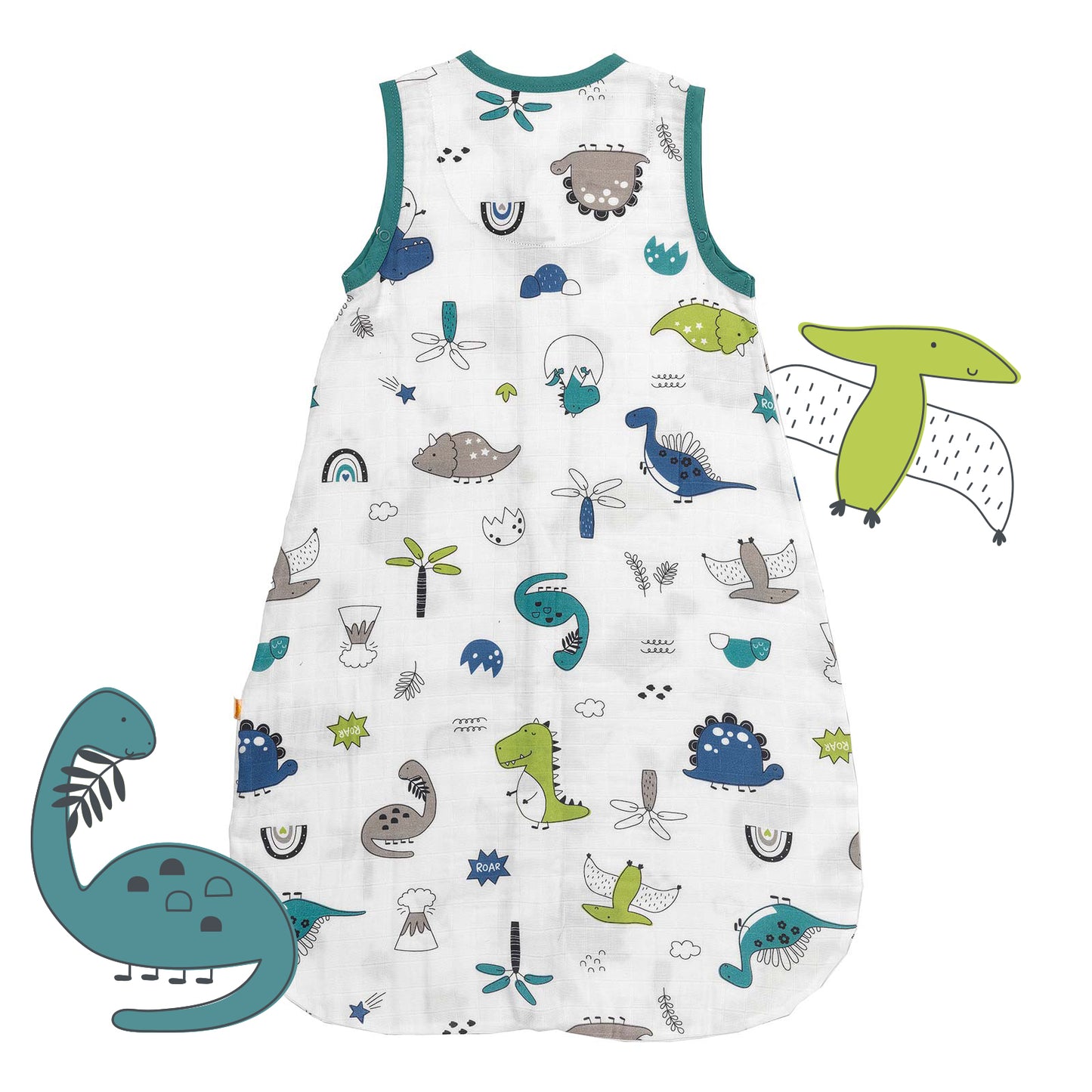 Musselin Babyschlafsack, 0.5 TOG