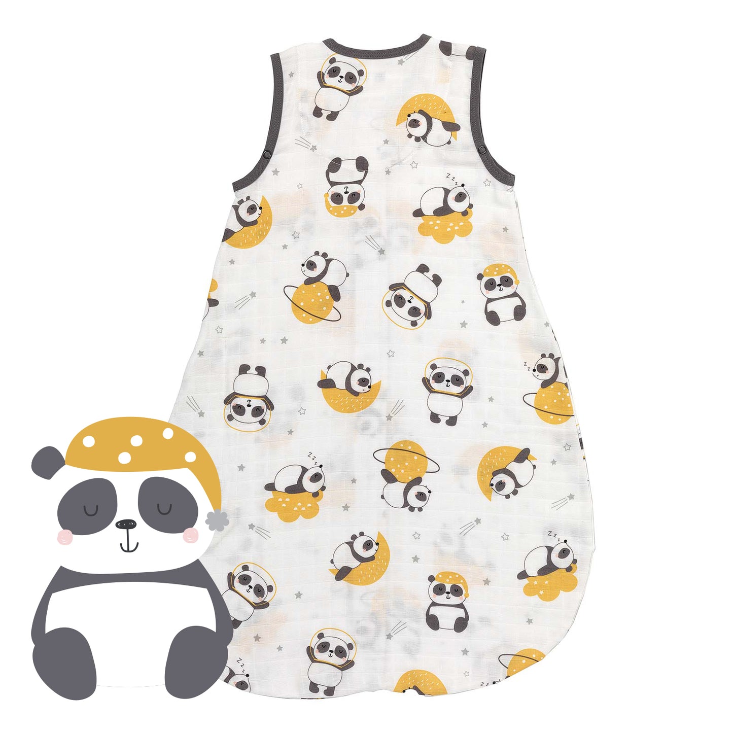 Musselin Babyschlafsack, 0.5 TOG