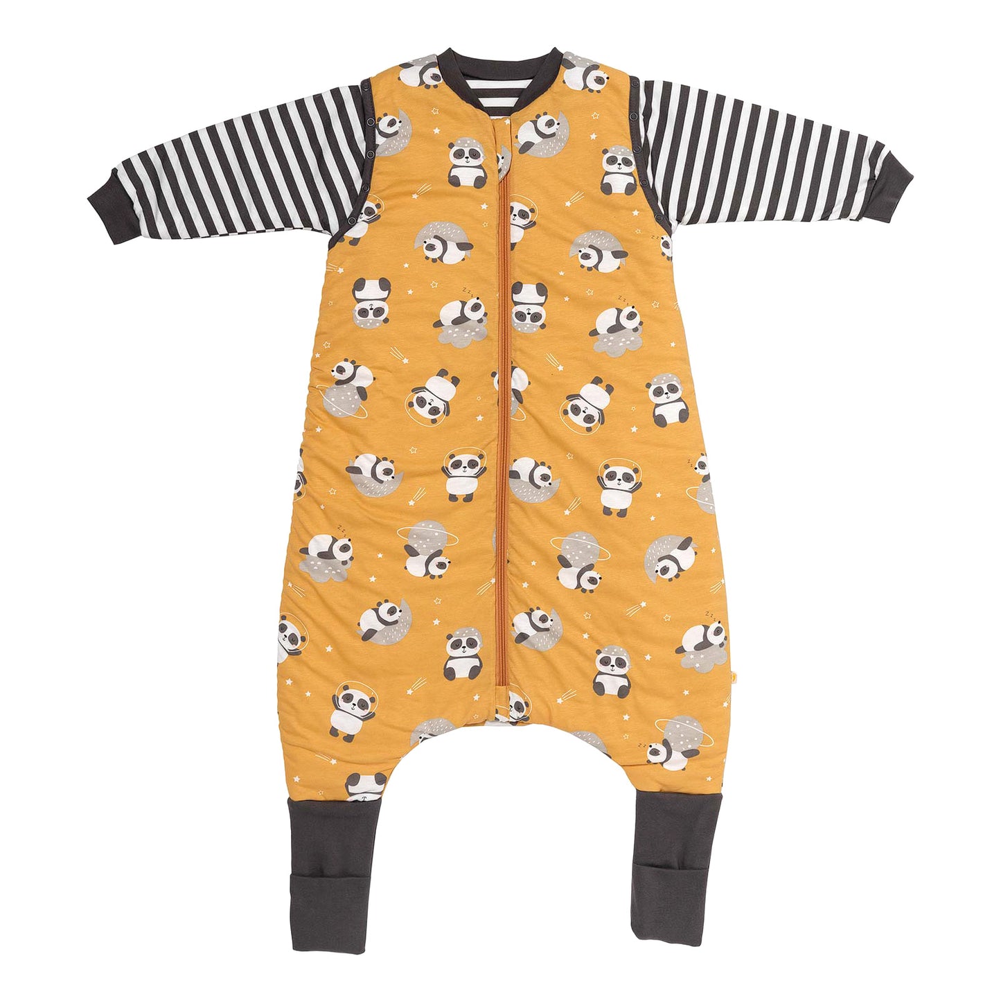 Schlafsack mit Füßen, umklappbaren Bündchen und Ärmeln, 1.0 TOG