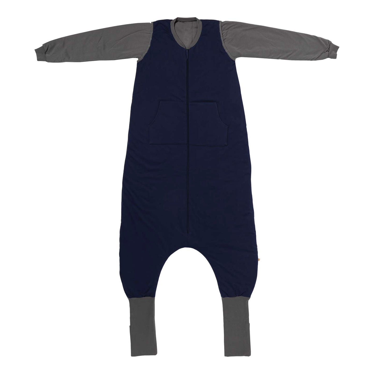 Schlafsack mit Füßen für Erwachsene mit umklappbaren Bündchen, 3.5 TOG