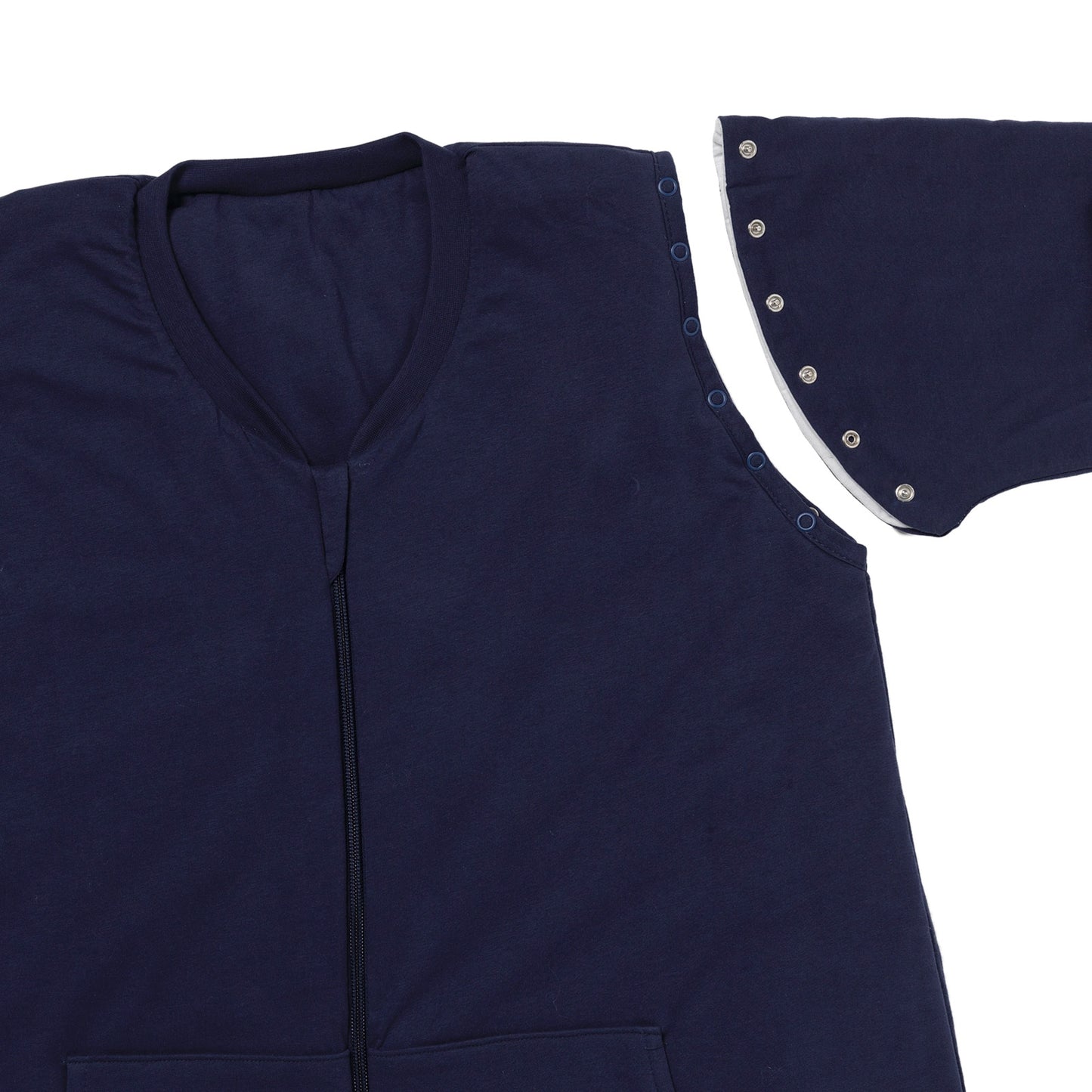 Schlafsack mit Füßen für Erwachsene mit umklappbaren Bündchen, 3.5 TOG