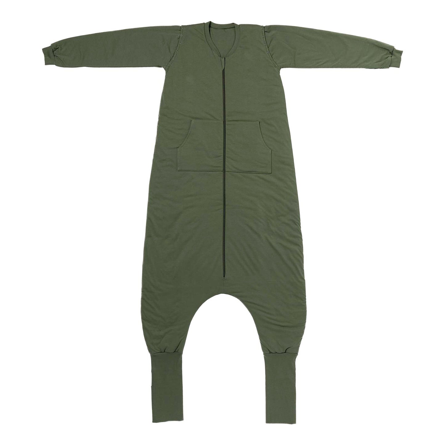 Schlafsack mit Füßen für Erwachsene mit umklappbaren Bündchen, 3.5 TOG