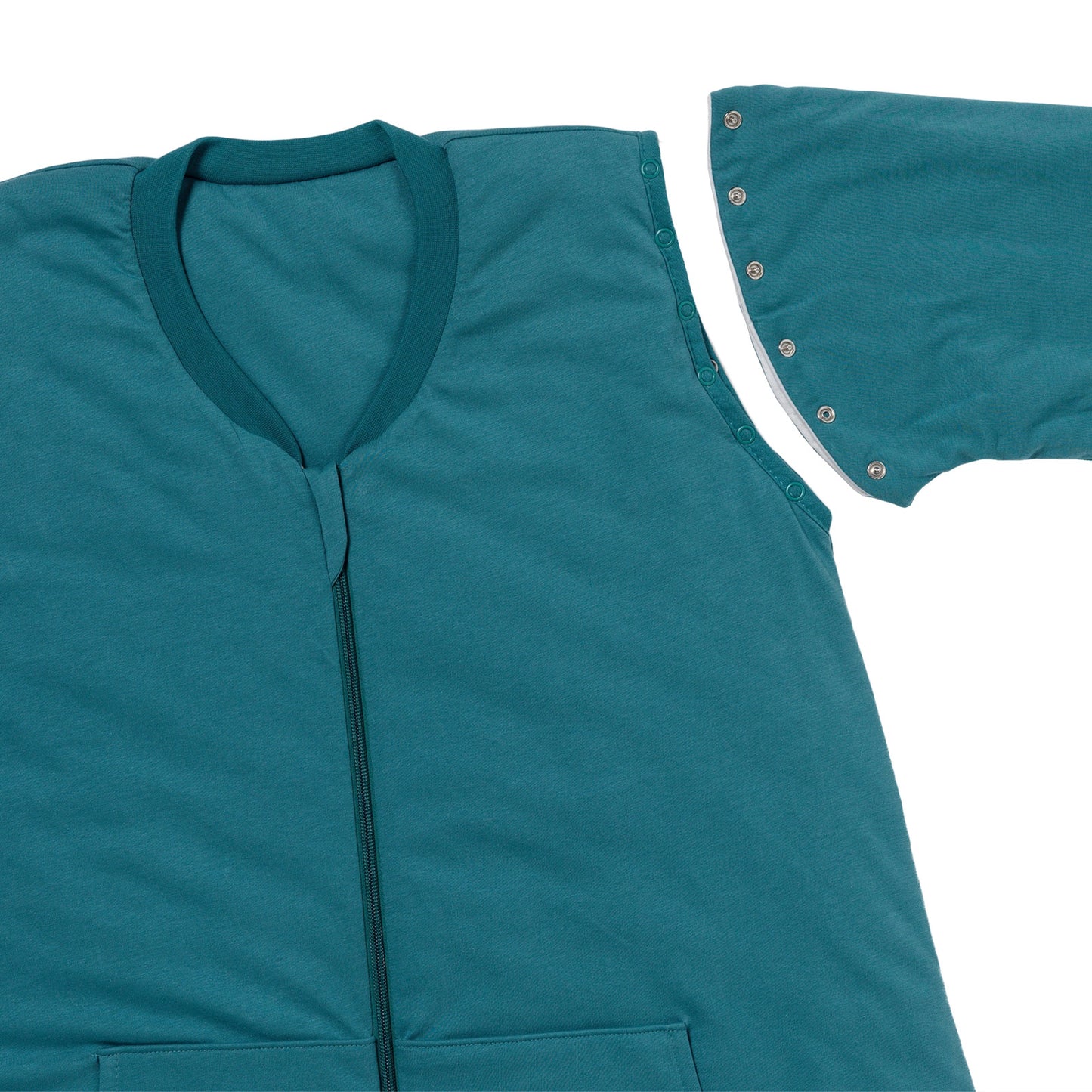 Schlafsack mit Füßen für Erwachsene mit umklappbaren Bündchen, 3.5 TOG