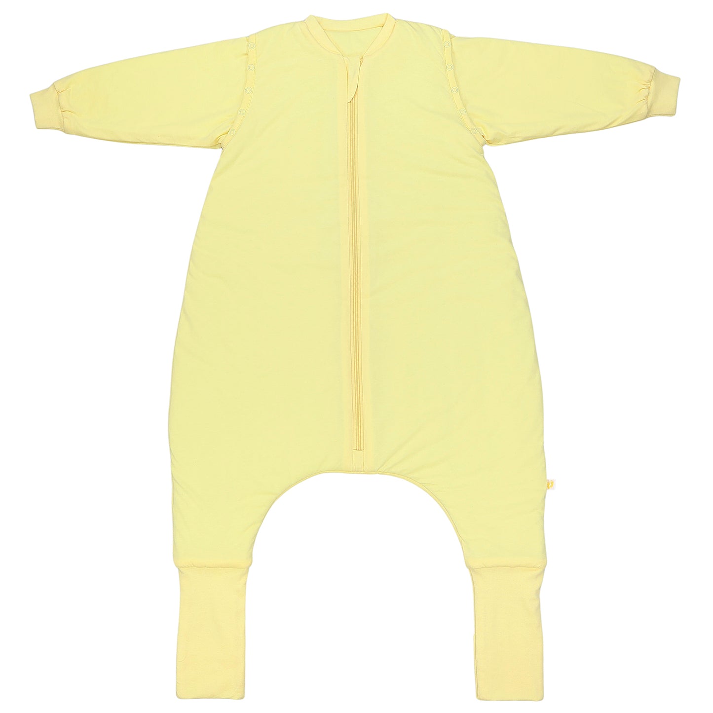 Schlafsack mit Füßen und umklappbaren Bündchen, 2.5 TOG