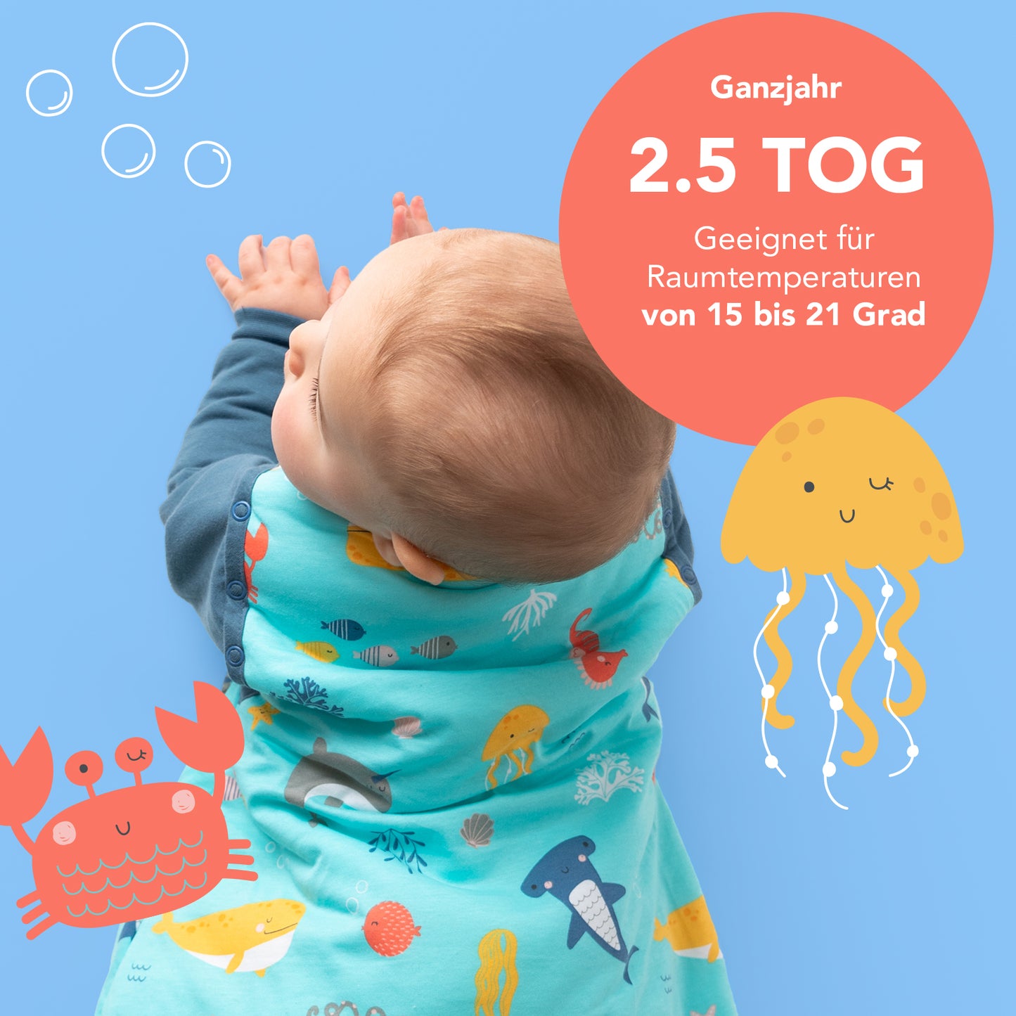 Babyschlafsack, 2.5 TOG