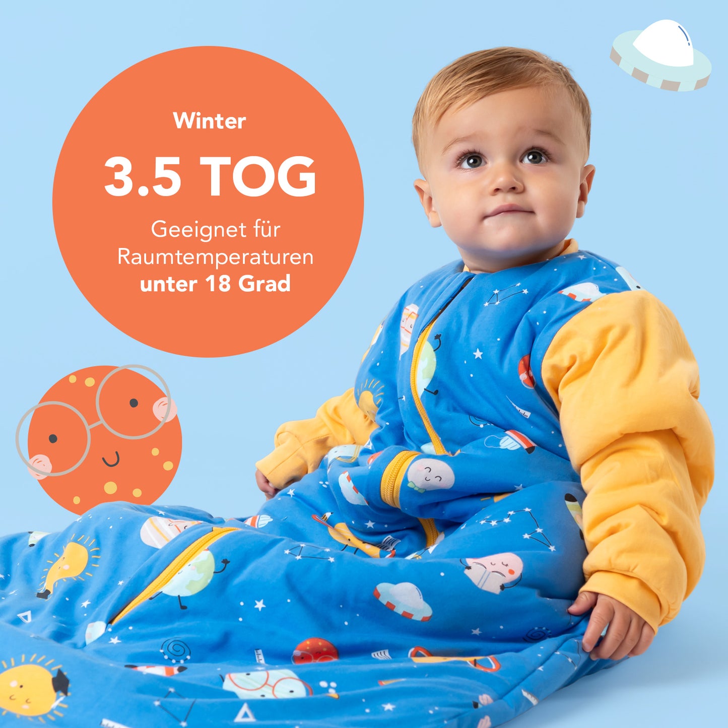 Babyschlafsack, 3.5 TOG