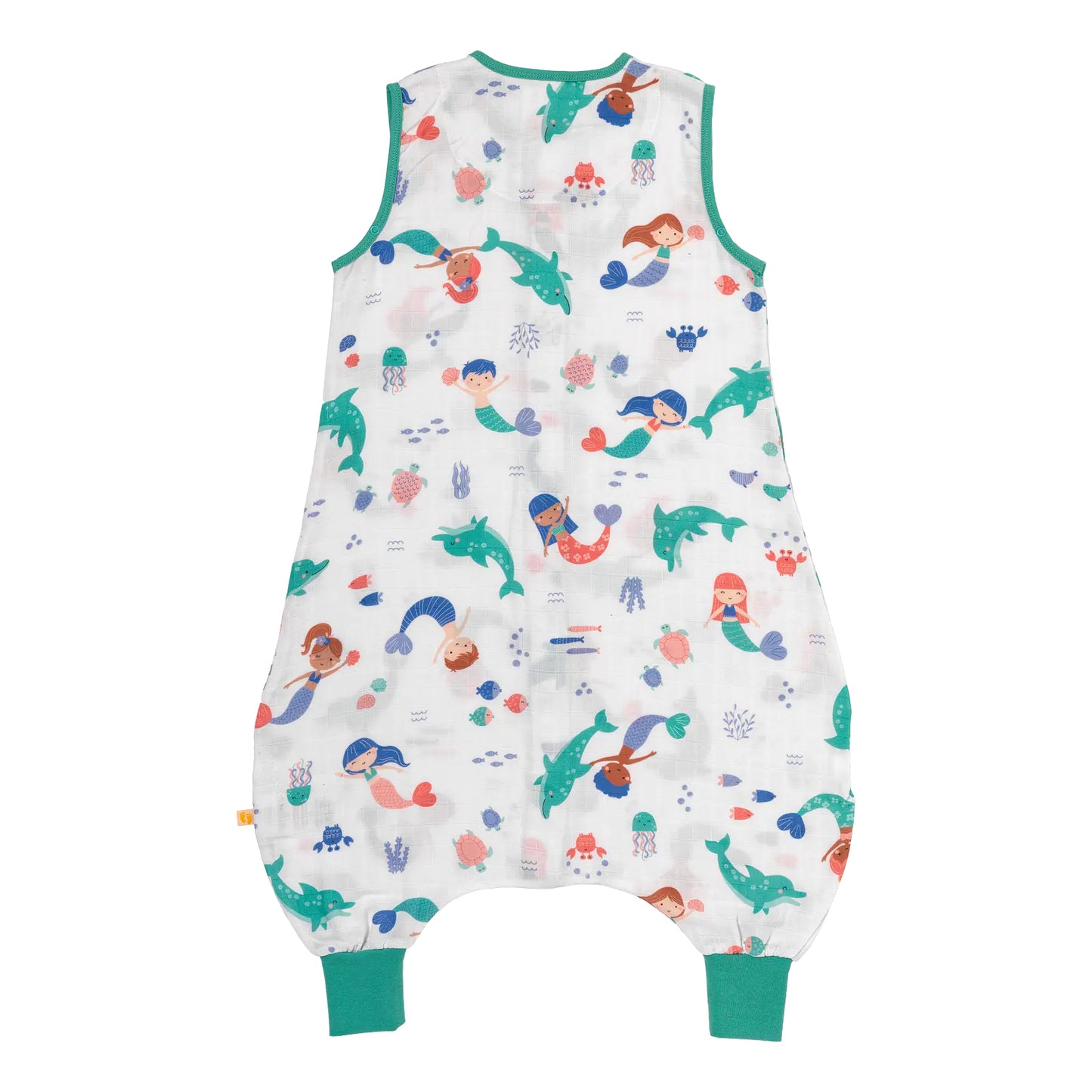 Musselin Schlafsack mit Füßen, 0.5 TOG