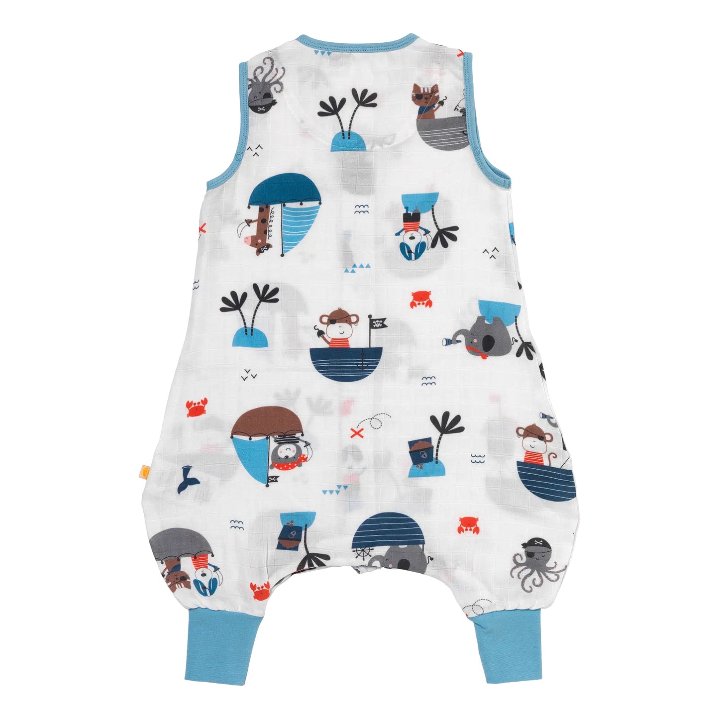 Musselin Schlafsack mit Füßen, 0.5 TOG