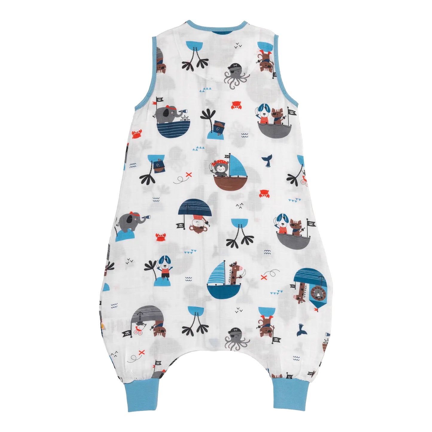 Musselin Schlafsack mit Füßen, 0.5 TOG