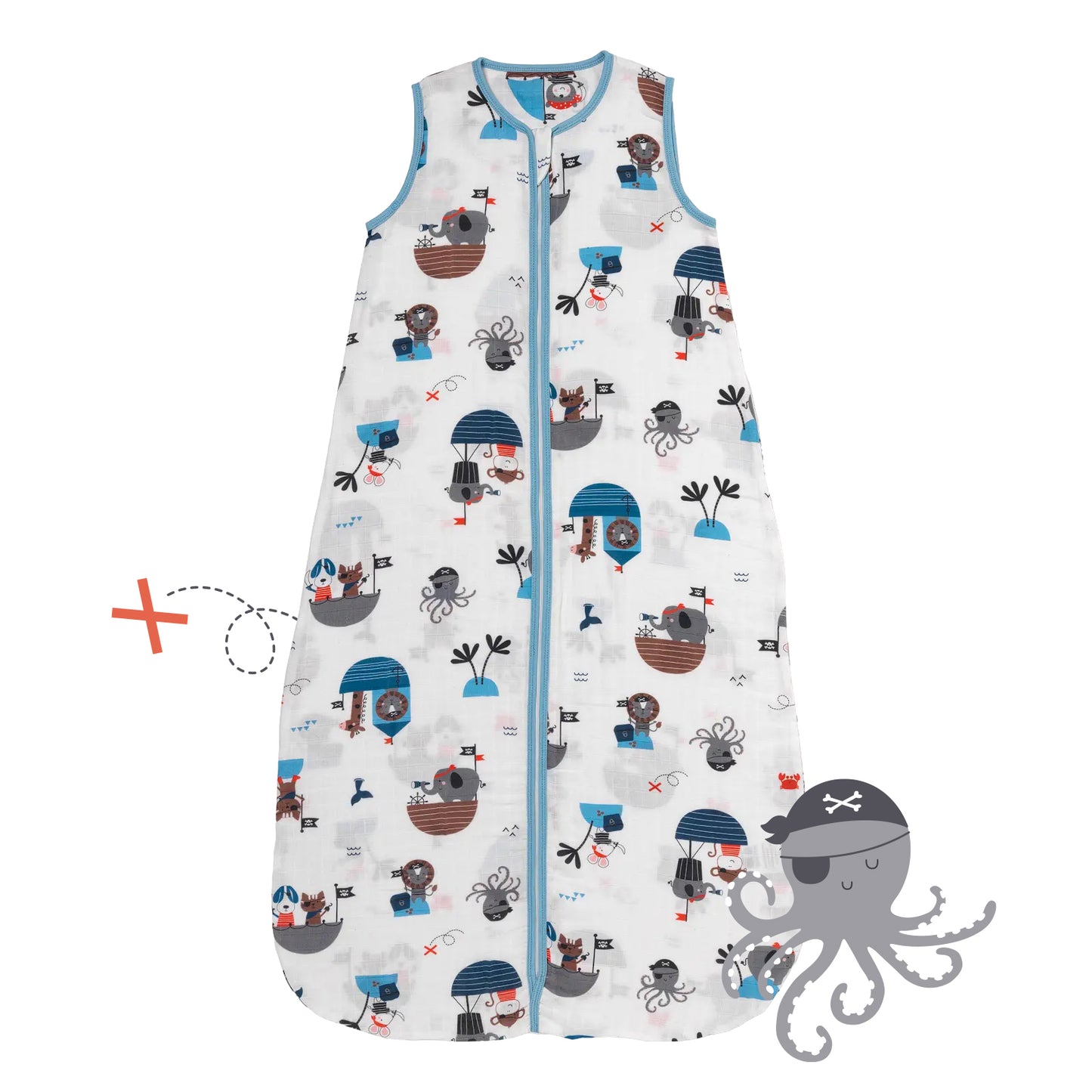 Musselin Babyschlafsack, 0.5 TOG