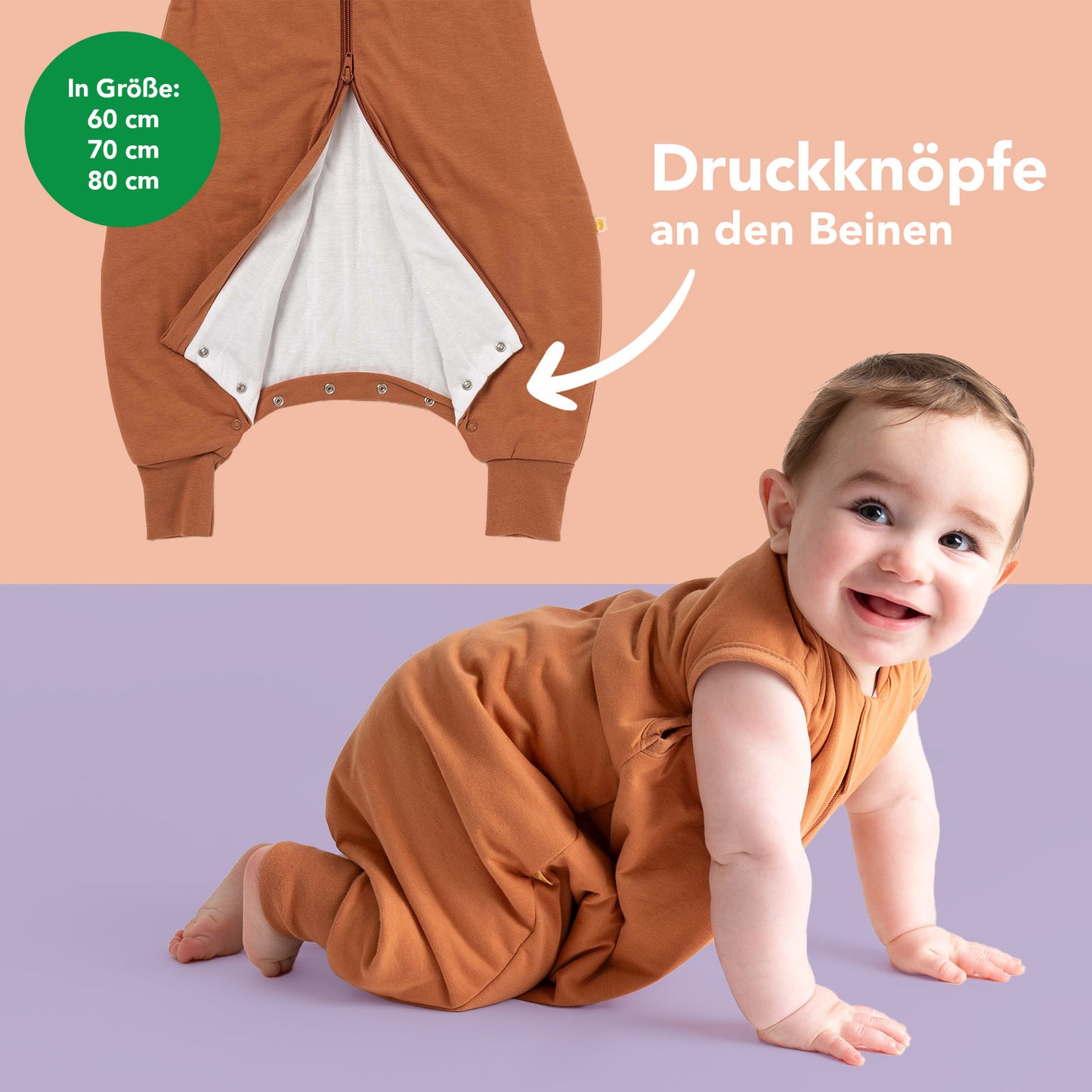 Schlafsack mit Füßen, 1.0 TOG
