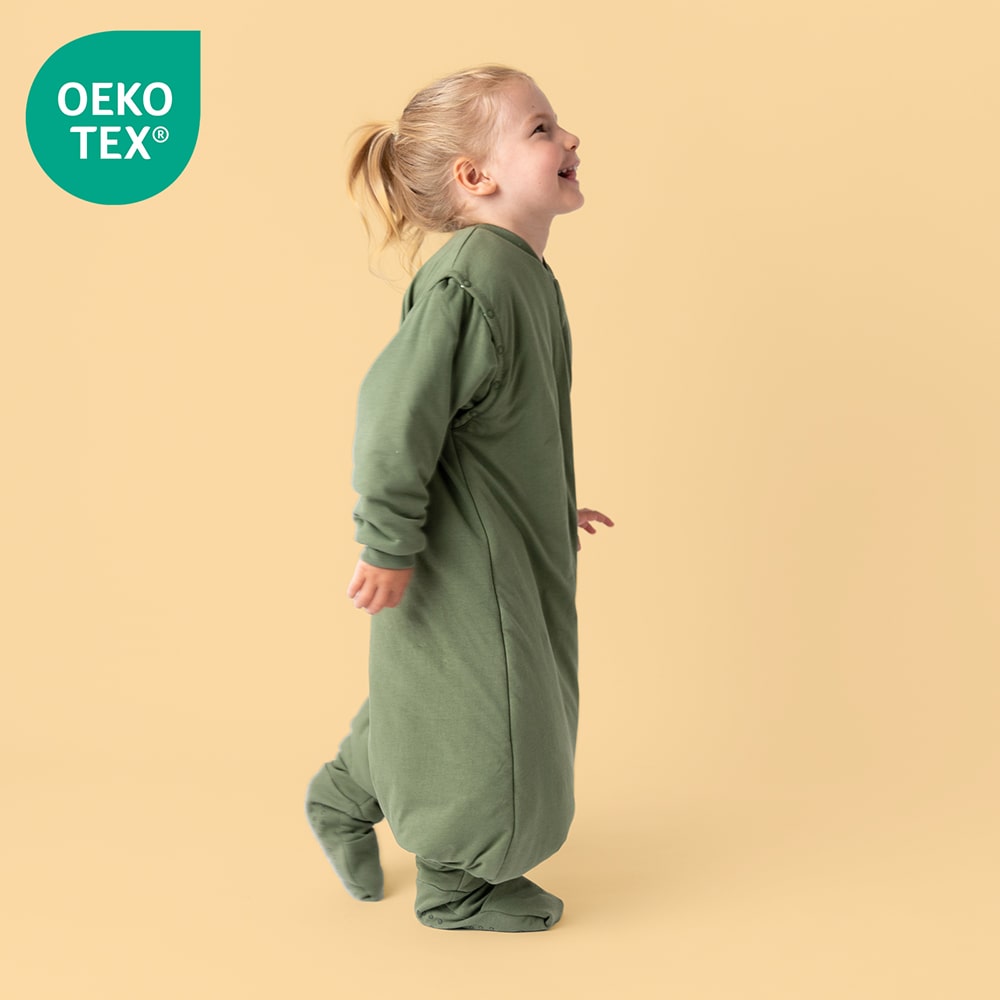 Schlafsack mit Füßen und umklappbaren Bündchen 2.5 Tog