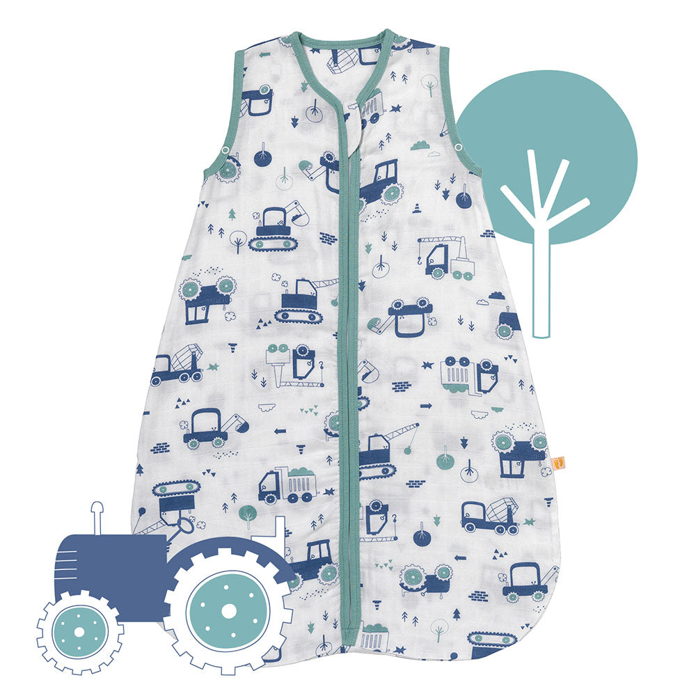 Musselin Babyschlafsack, 0.5 TOG