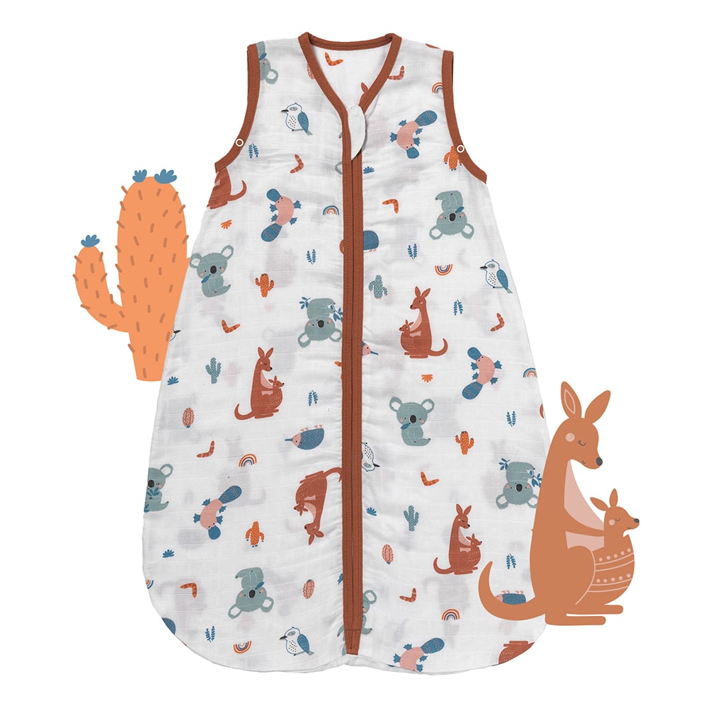 Musselin Babyschlafsack, 0.5 TOG