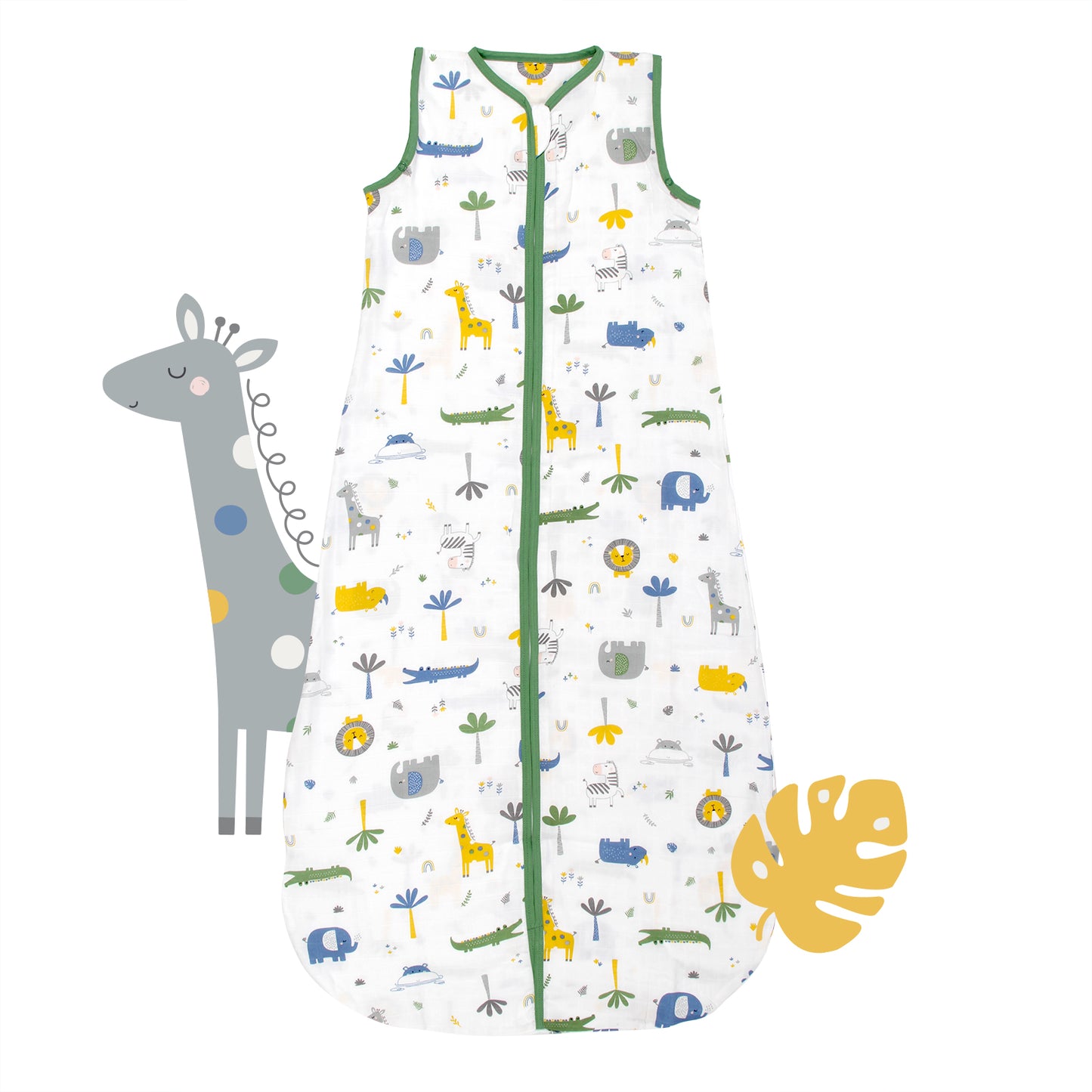 Musselin Babyschlafsack, 0.5 TOG