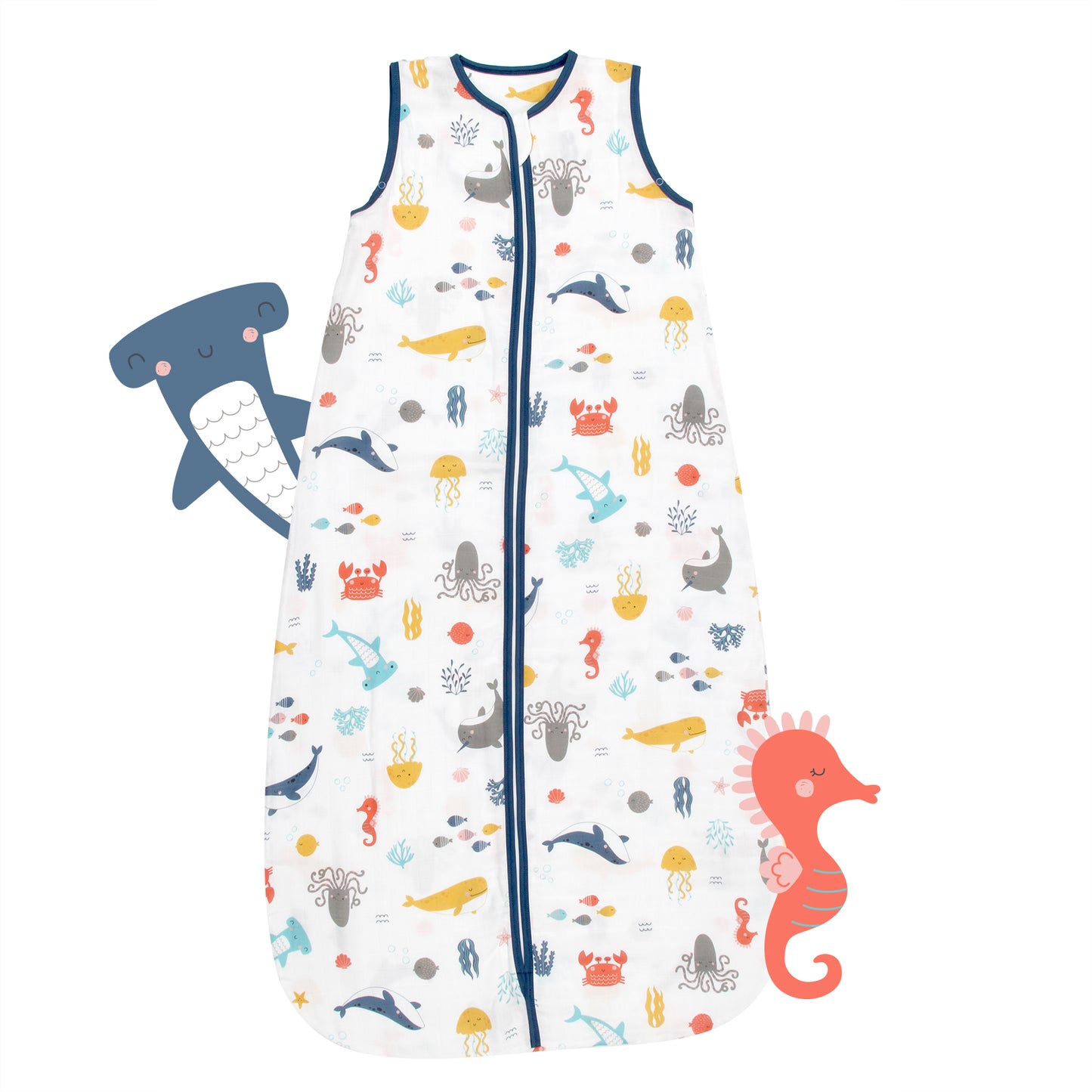 Musselin Babyschlafsack, 0.5 TOG