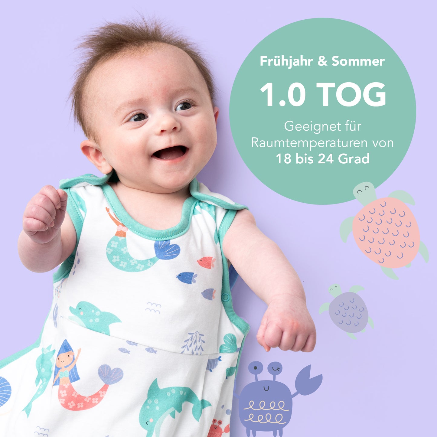 Babyschlafsack, 1.0 TOG