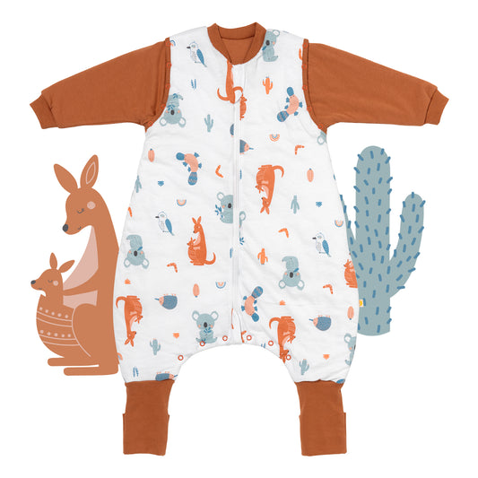 Schlafsack mit Füßen und umklappbaren Bündchen, 3.5 TOG Pirat - (Bild-12)