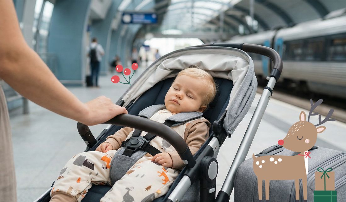 Reisen über Weihnachten mit Baby – Schlaf unterwegs leicht gemacht