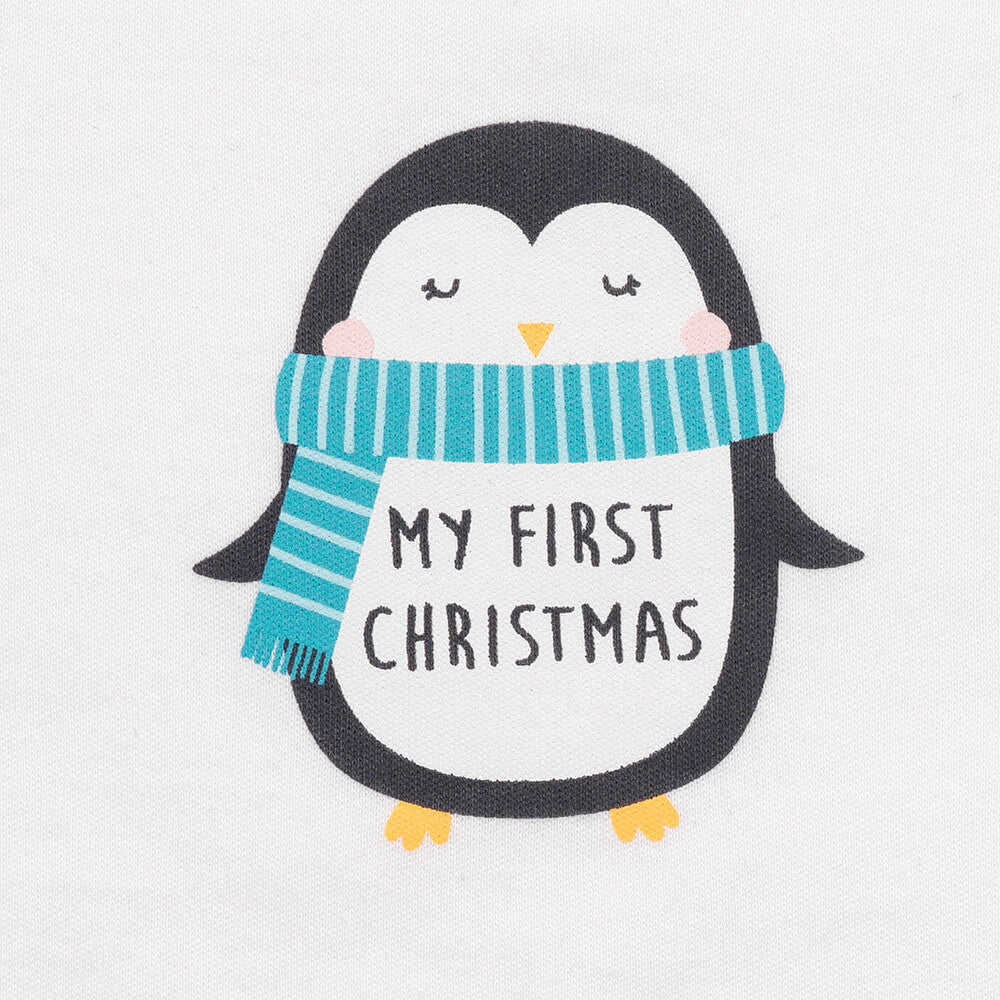 Bio Baby-Body Slogan kurzarm