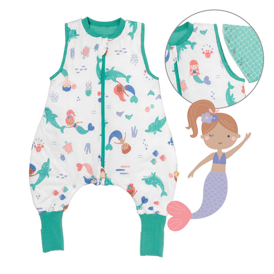 schlafsack mit füßen 60cm Schlafsack mit Füßen, umklappbaren Bündchen und Ärmeln, 1.0 TOG