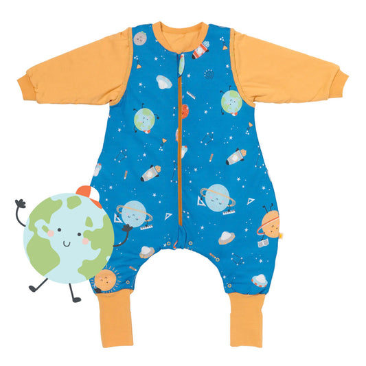 Schlafsack mit Füßen umklappbaren Bündchen und Ärmeln 1.0 TOG_Space_1182_1