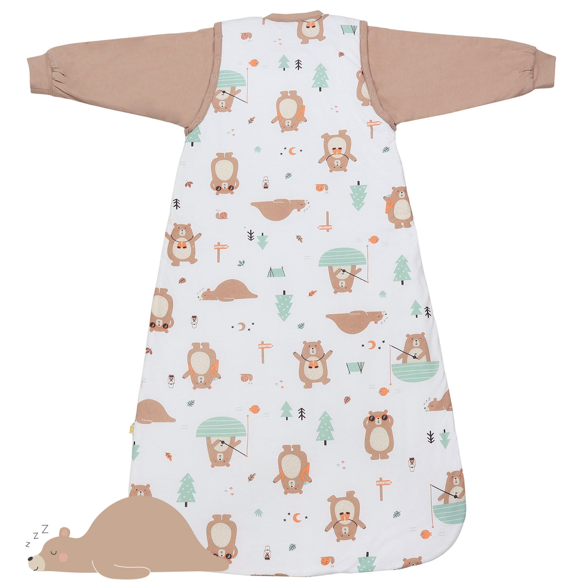 Babyschlafsack 1.0 TOG_Entdecker Bär_Rückseite_1187