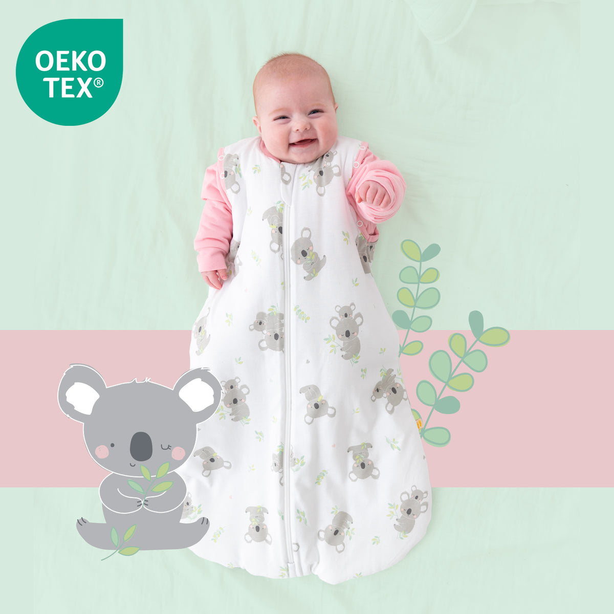 Babyschlafsack 1.0 TOG_Koala_OEKOTEX_1187