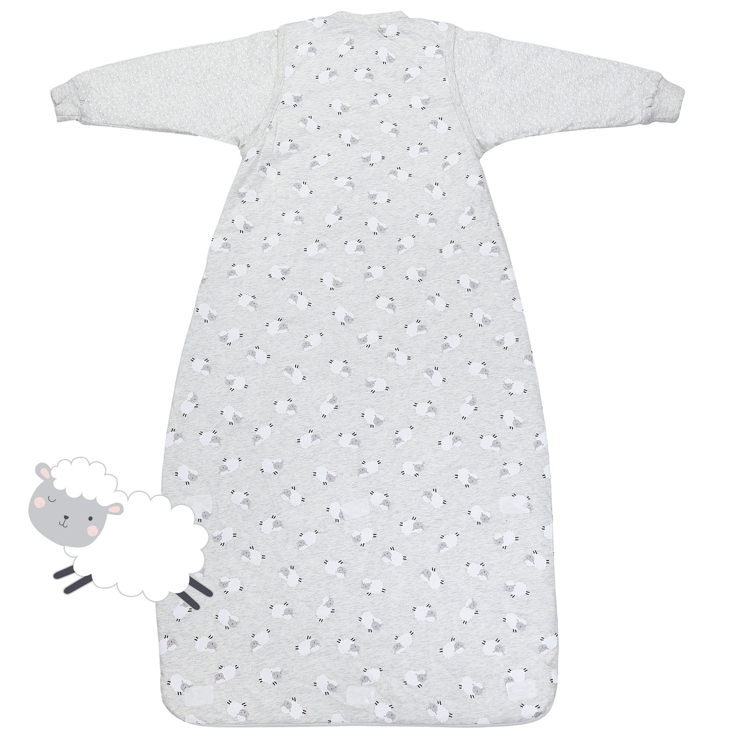 Babyschlafsack 1.0 TOG_Schäfchen_Rückseite_1187