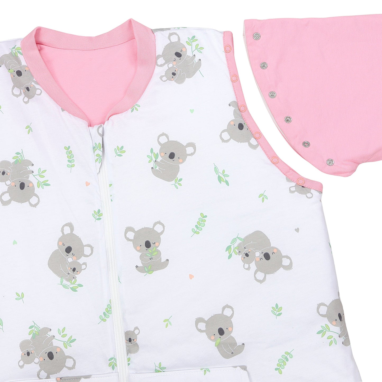 Schlafsack mit Füßen für Erwachsene mit umklappbaren Bündchen, 2.5 TOG - (Bild-54)