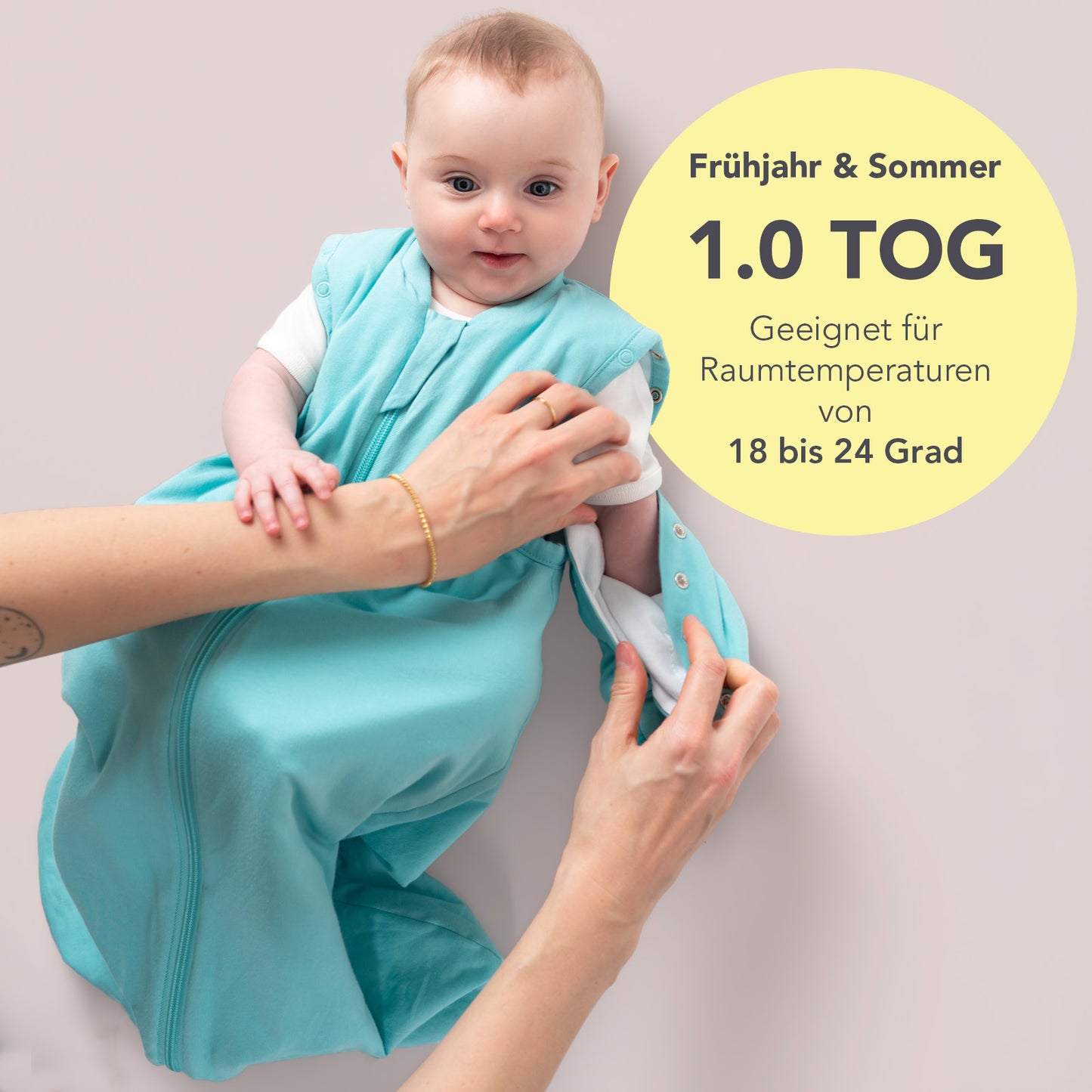 Babyschlafsack 1.0 TOG_Aqua_TOG_1201