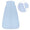 Babyschlafsack 1.0 TOG_Blue Ice_Vorderseite mit Armausschnitt_1201