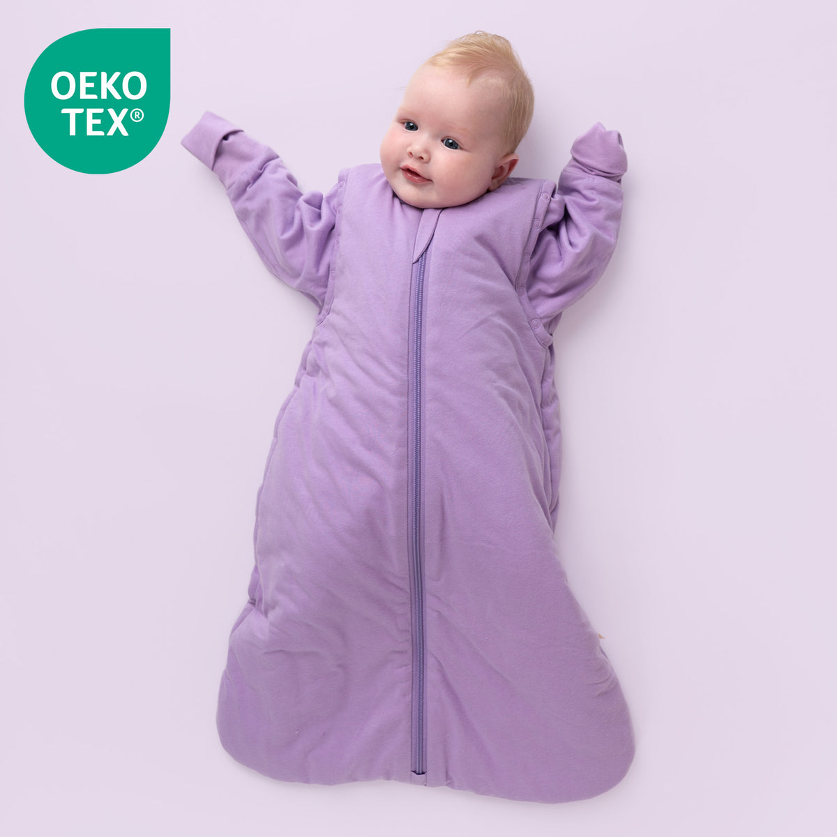 Babyschlafsack 1.0 TOG_Lavendel_OEKOTEX_1201