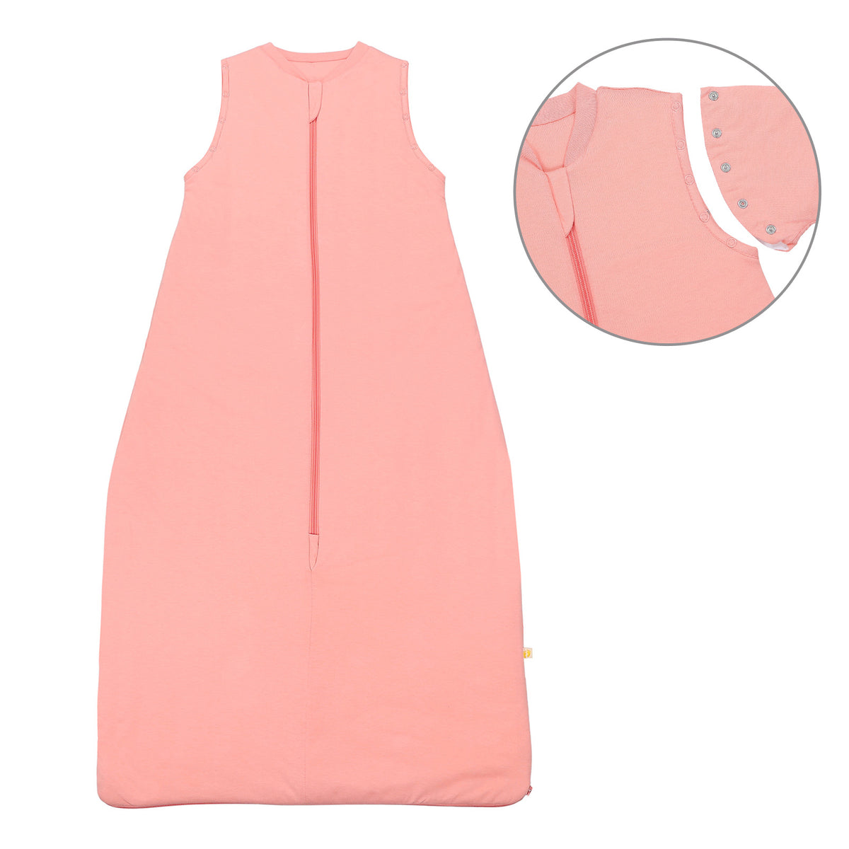 Babyschlafsack 1.0 TOG_Pfirsich_Vorderseite_1201