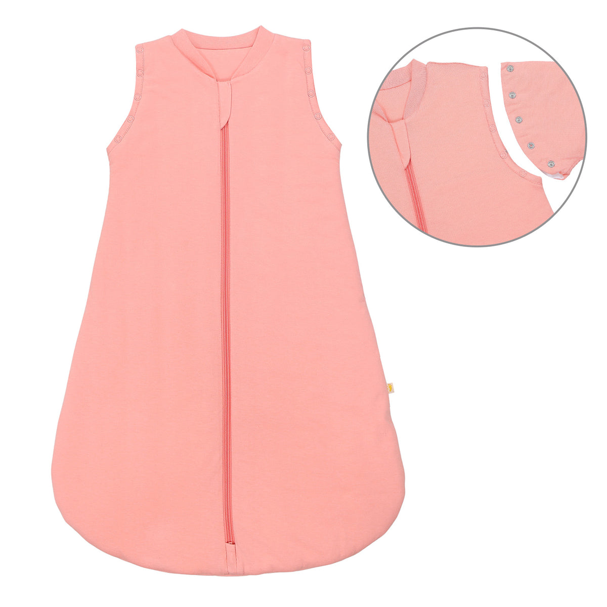 Babyschlafsack 1.0 TOG_Pfirsich_Vorderseite_1201