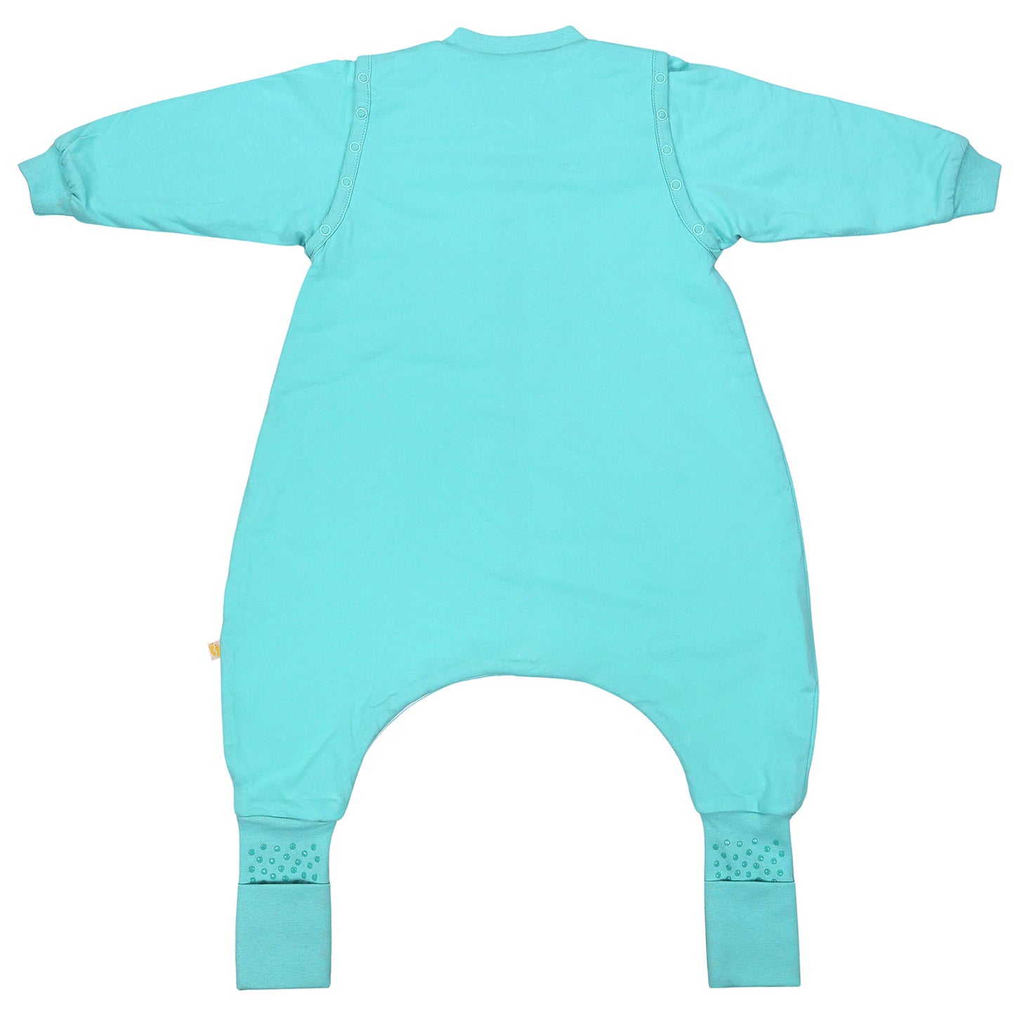 Schlafsack mit Füßen und umklappbaren Bündchen 2.5 TOG_Aqua_Rückseite_1202