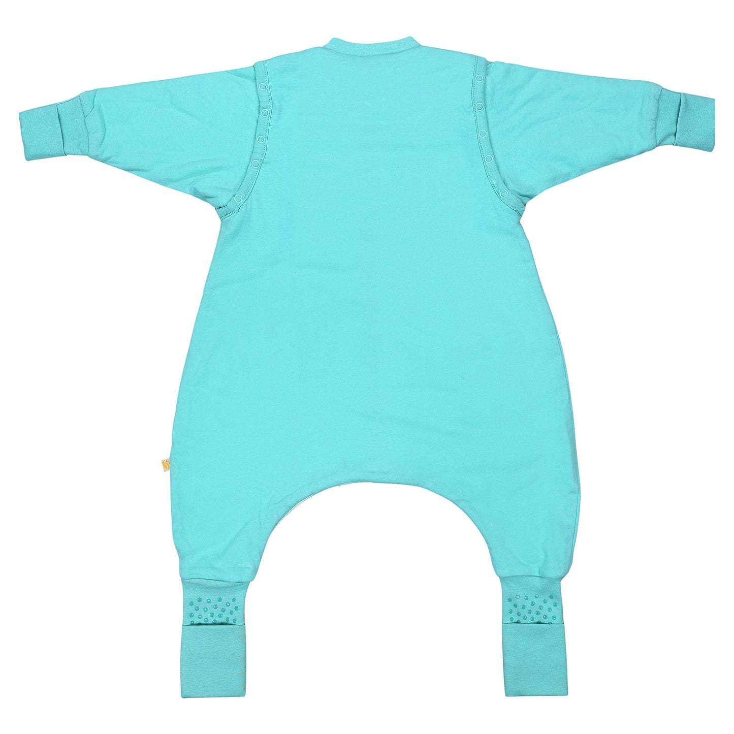 Schlafsack mit Füßen und umklappbaren Bündchen 2.5 TOG_Aqua_Rückseite_1202