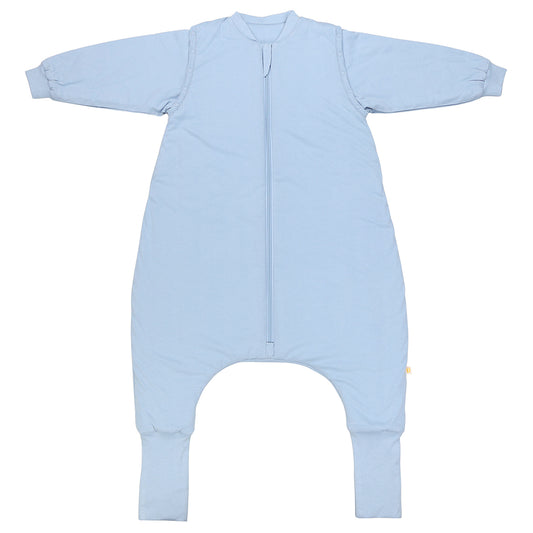 Schlafsack mit Füßen und umklappbaren Bündchen, 2.5 TOG Blue Ice - (Bild-6)