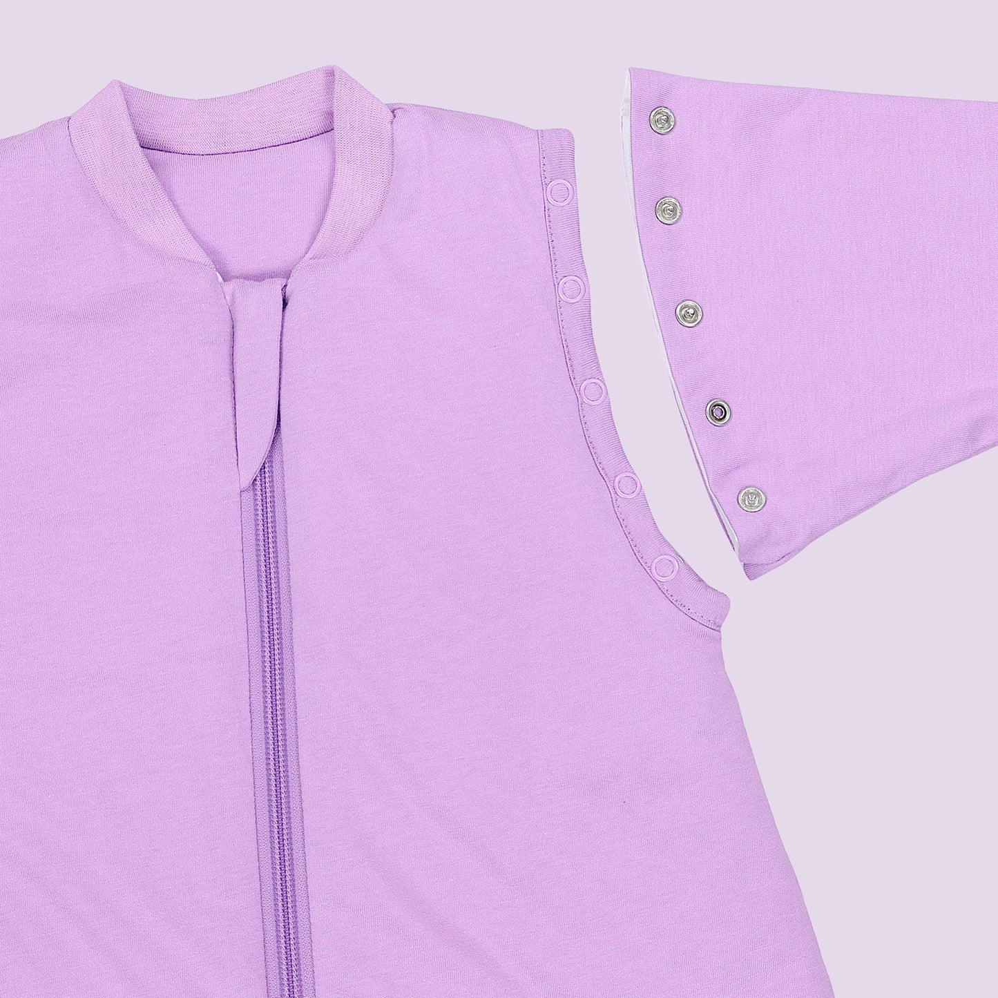 Schlafsack mit Füßen und umklappbaren Bündchen, 2.5 TOG