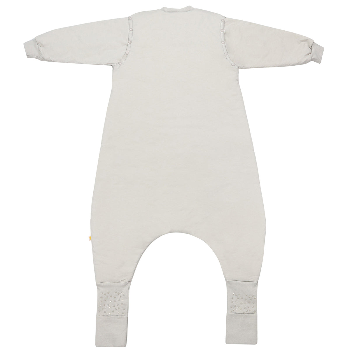 Schlafsack mit Füßen und umklappbaren Bündchen 2.5 TOG_Taupe_Rückseite_1202