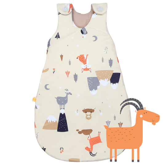 Babyschlafsack 1.0 TOG_Bergtiere_Vorderseite_1204