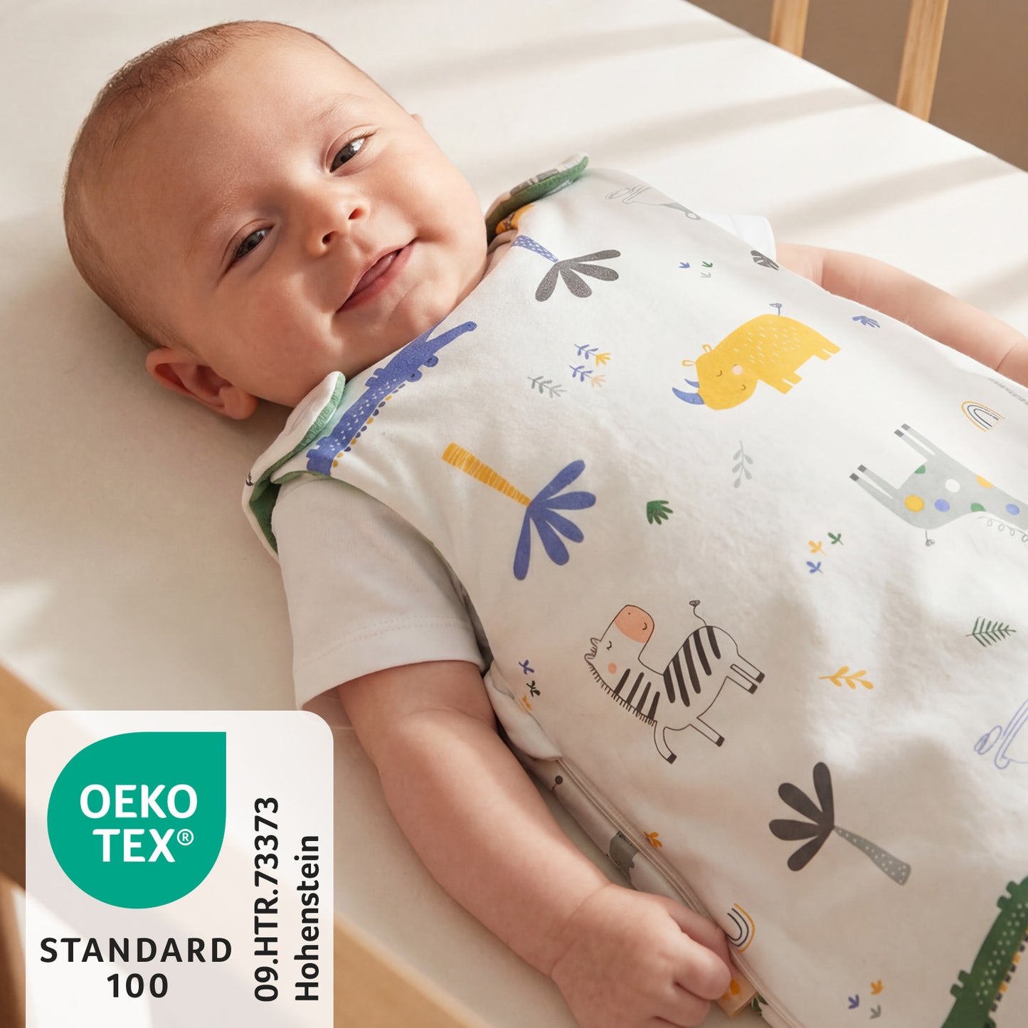 Babyschlafsack 1.0 TOG_Dschungel_OEKOTEX_1204