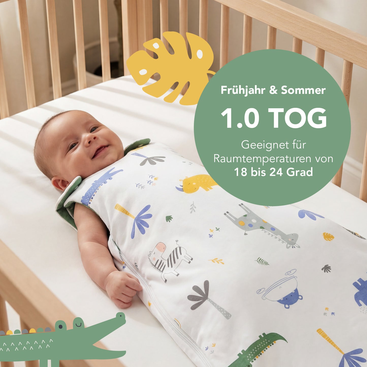 Babyschlafsack 1.0 TOG_Dschungel_TOG_1204