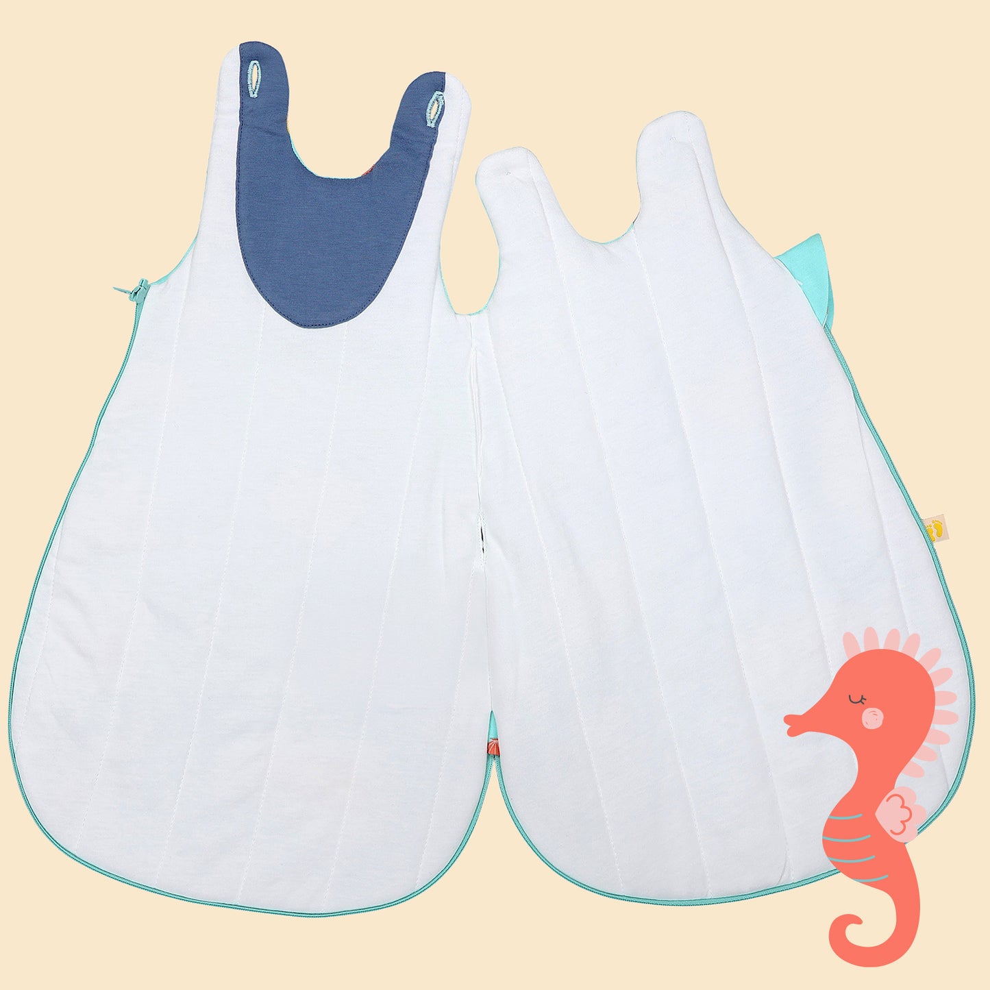 Babyschlafsack 1.0 TOG_Meerestiere_Detailaufnahme2_1204