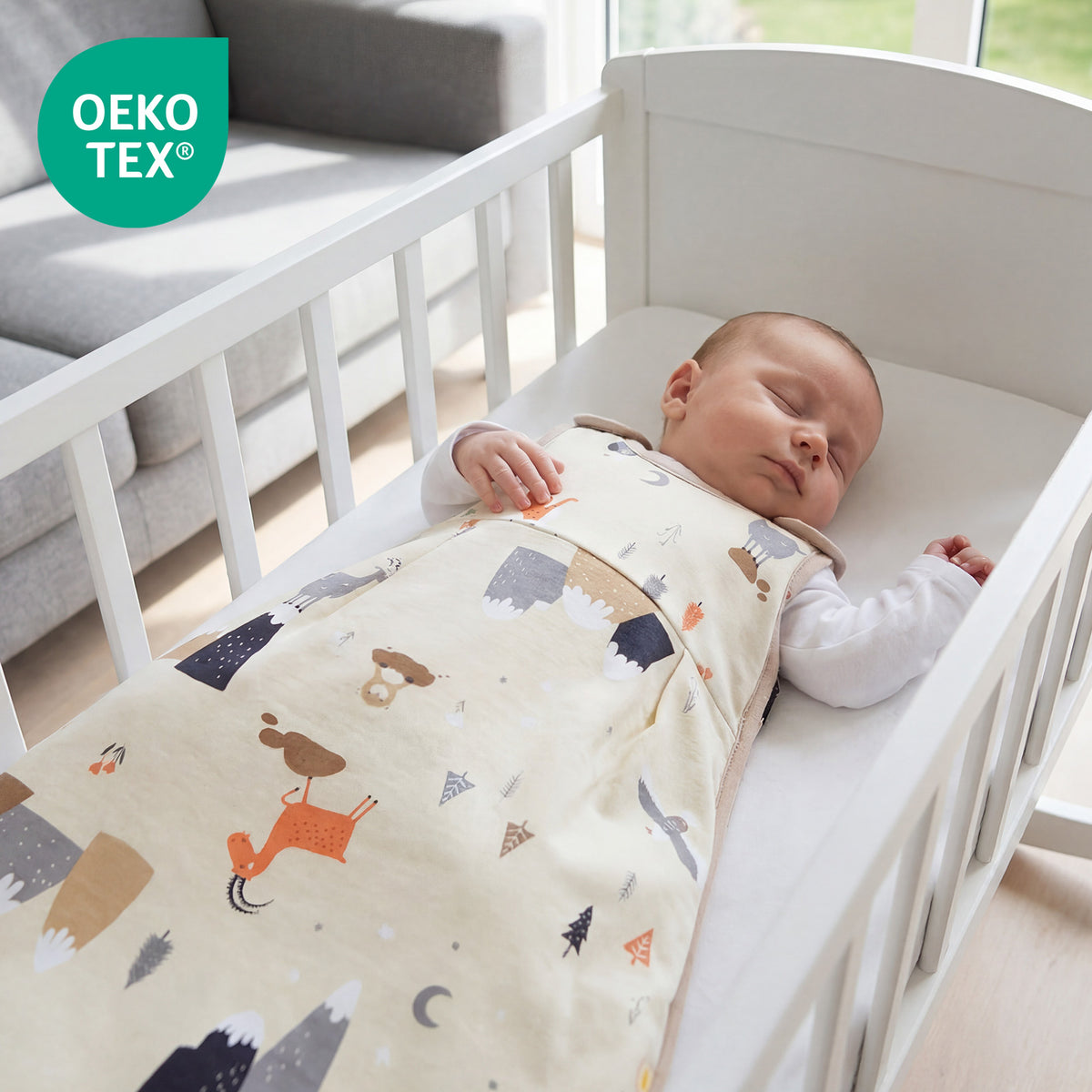 Babyschlafsack 1.0 TOG_Bergtiere_OEKOTEX_1204