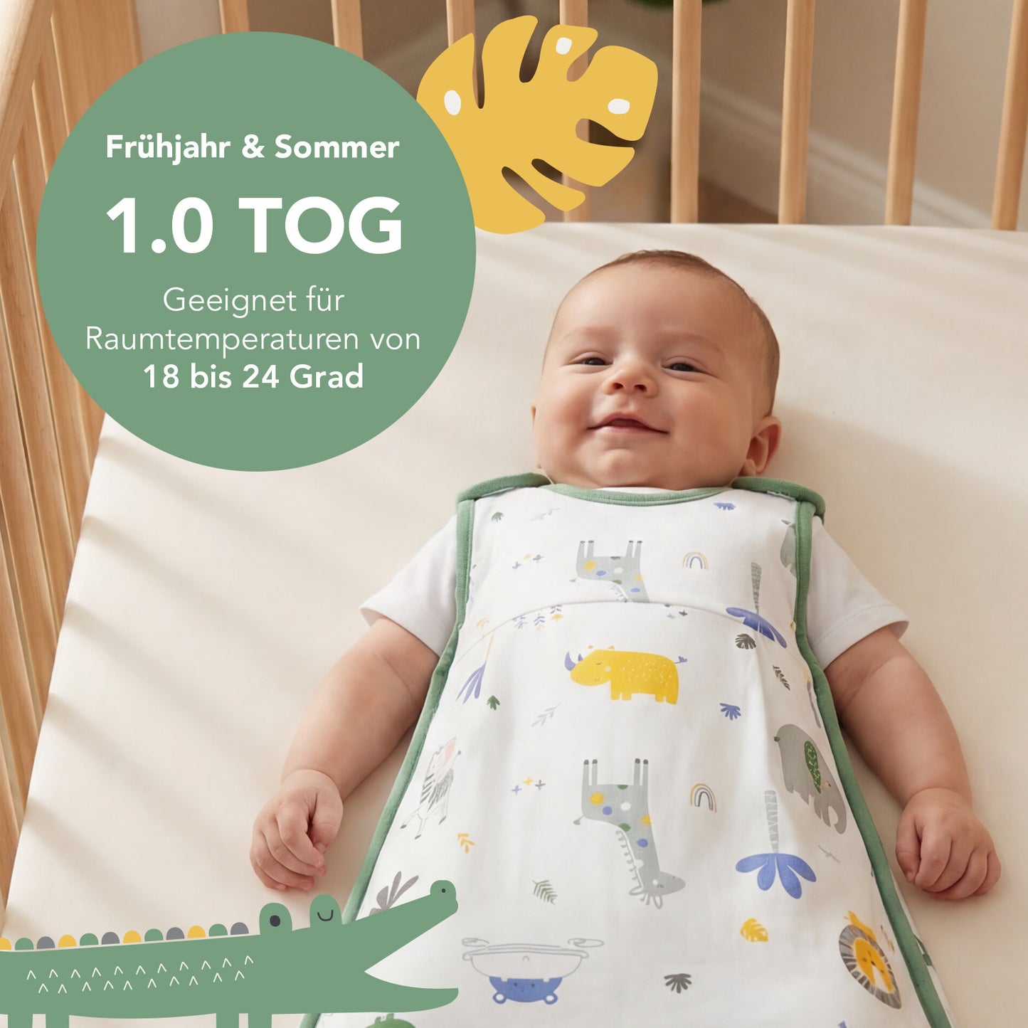 Babyschlafsack 1.0 TOG_Dschungel_TOG_1204