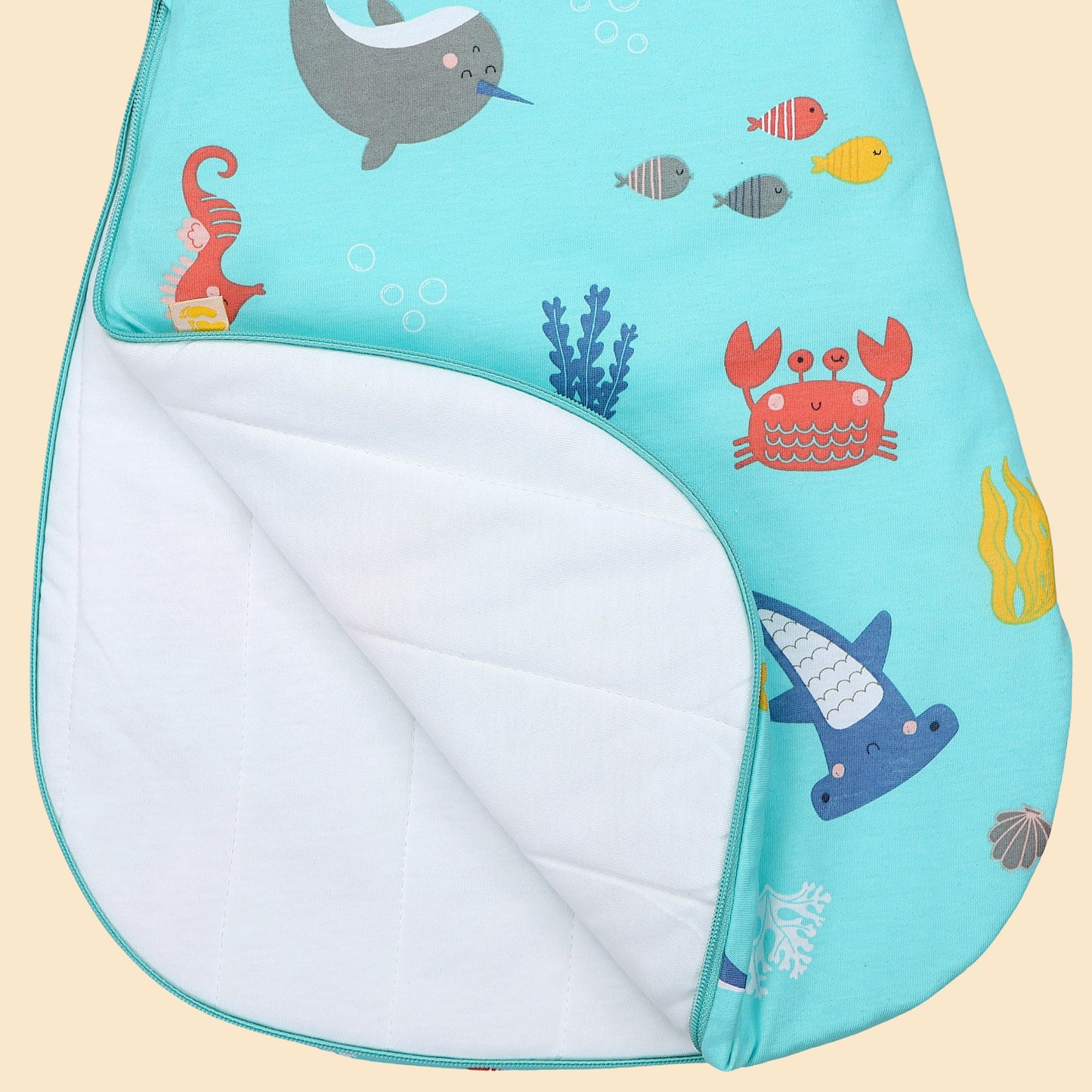 Babyschlafsack 1.0 TOG_Meerestiere_Detailaufnahme_1204