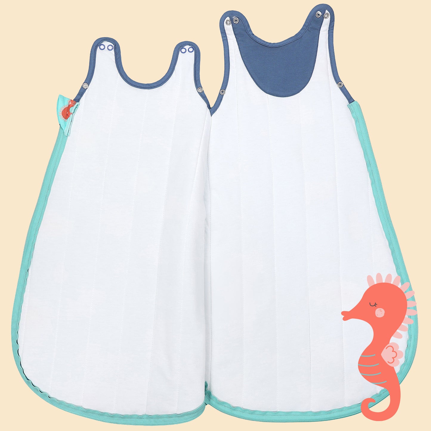 Babyschlafsack 1.0 TOG_Meerestiere_Detailaufnahme2_1204
