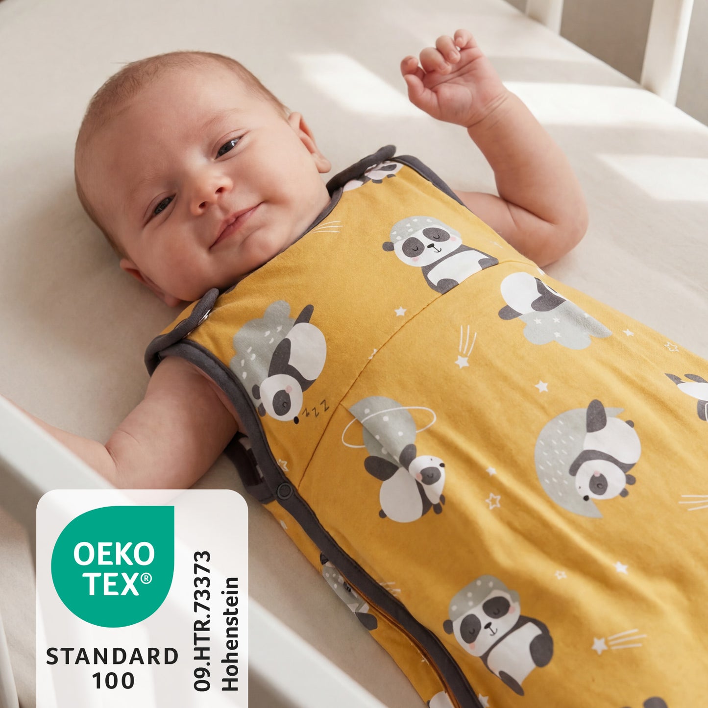 Babyschlafsack 1.0 TOG_Panda_OEKOTEX_1204