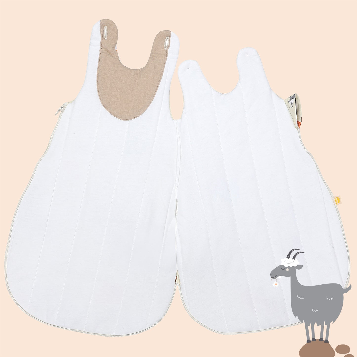 Babyschlafsack 2.5 TOG_Bergtiere_Detailaufnahme2_1205